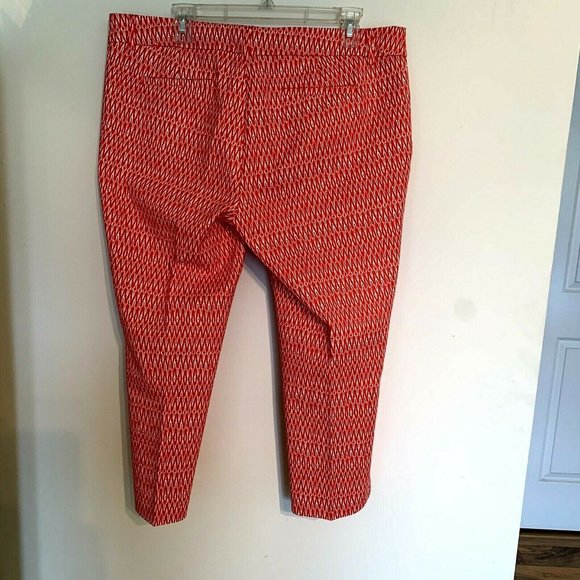 Kenar printed cotton ankle pants size 14 - Picture 2 of 11